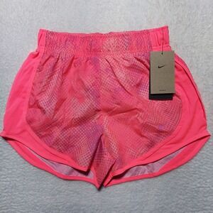 Nike Tempo Running Shorts Womens XS Pink Purple IB8842-675 New Dri-FIT 3in Print